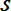 calligraphic S